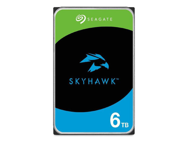 imagem de Hdd Seagate Skyhawk 6tb P/ Seguranca Vigilancia / Dvr - St6000vx009