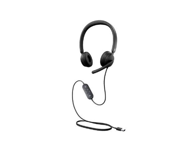 imagem de Headset Microsoft Usb Moderno Preto - 6id00012