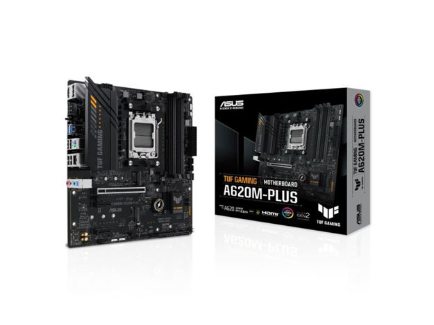 imagem de Placa Mae Asus Amd (Am5) Ddr5 Micro Atx -Tuf Gaming A620m-Plus