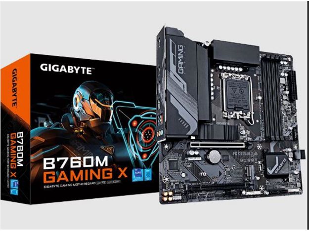 imagem de Placa Mae Gigabyte Intel Lga (1700) Ddr5 Micro Atx - B760m Gaming X 1.0
