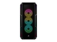 imagem de Gabinete Gamer Corsair Icue 5000t Rgb Lateral de Vidro 3 Fans - Cc-9011230-Ww