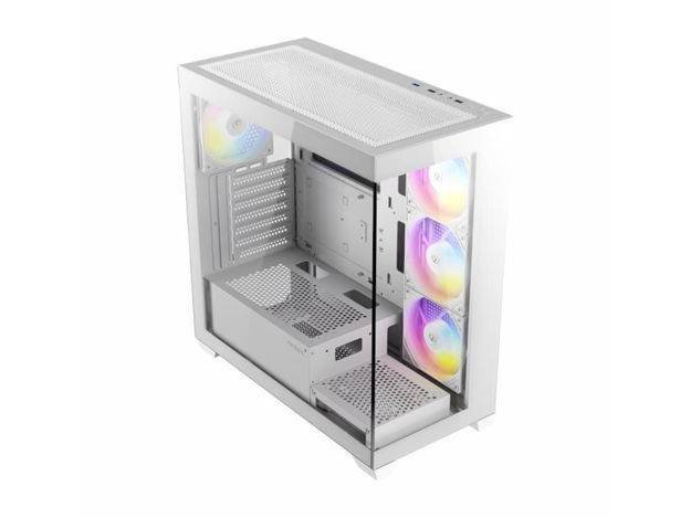 imagem de Gabinete Gamer Antec Cx300 Rgb Elite Branco Lateral de Vidro Atx/Micro-Atx/Itx - 0-761345-10096-0