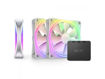 imagem de Kit com 3 Cooler P/ Gabinete Nzxt F120 120mm Rgb Duo Branco - Rf-D12tf-W1