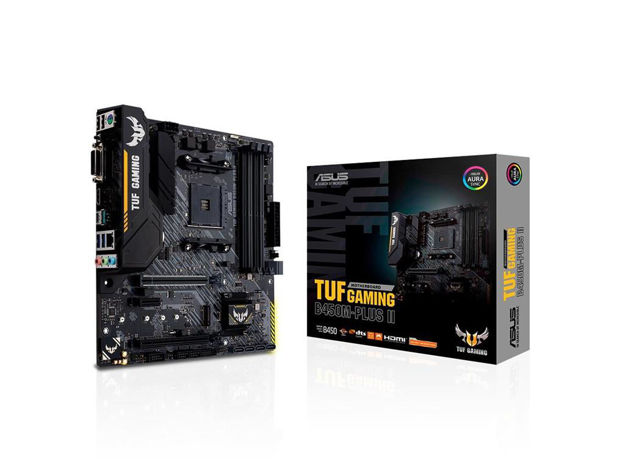 imagem de Placa Mae Asus Amd (Am4) Ddr4 Micro Atx - Tuf Gaming B450m-Plus Ii