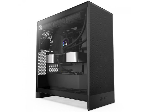 imagem de Gabinete Gamer Nzxt H7 Flow Preto Lateral de Vidro E-Atx/Atx/Micro-Atx/Mini-Itx - Cm-H72fb-01