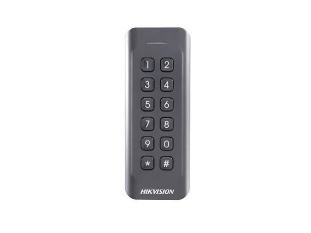 imagem de Leitor de Cartao C/Teclado Hikvision Ds-K1802mk (Mifare 13.56mhz)