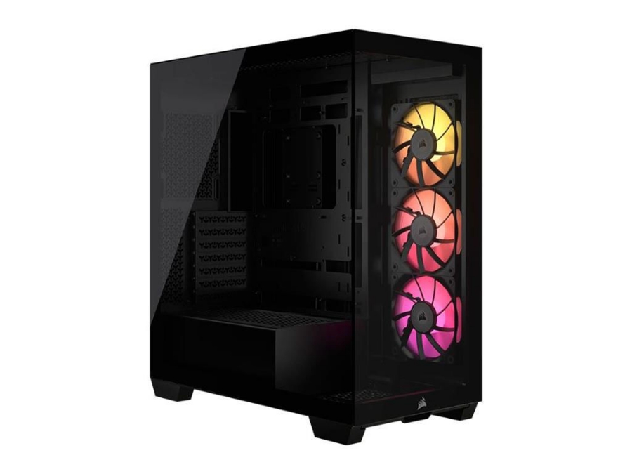 imagem de Gabinete Gamer Corsair Icue Link 3500x Rgb Lateral de Vidro Temperado Mini-Itx/Micro-Atx/Atx/E-Atx - Cc-9011280-Ww