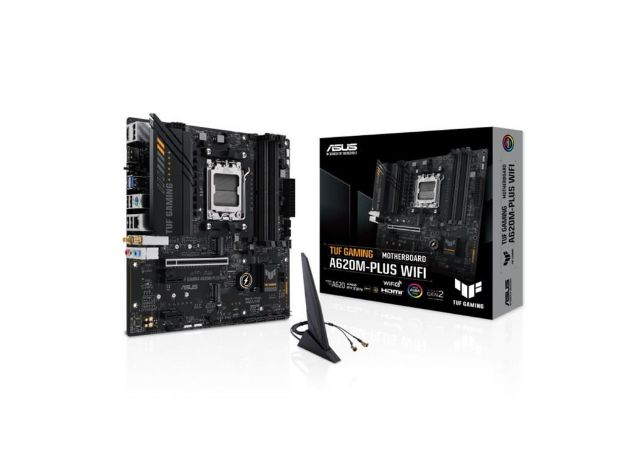 imagem de Placa Mae Asus Amd (Am5) Ddr5 Micro Atx - Tuf Gaming A620m-Plus Wifi