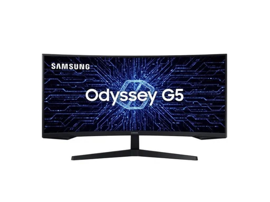 imagem de Monitor Samsung 34" Gamer Odyssey G5 Led/Va Uwqhd 165hz 1ms Hdmi Displayport Vesa - Lc34g55twwlmzd