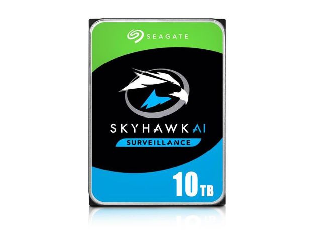 imagem de Hdd Seagate Skyhawk Ai 10tb P/Seguranca/Vigilancia/Dvr - St10000ve001