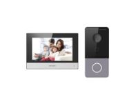 imagem de Kit Ds-Kis603-P de Video Porteiro Ip Hikvision Ds-Kv6113-Wpe1 + Tela Ds-Kh6320-Wte1
