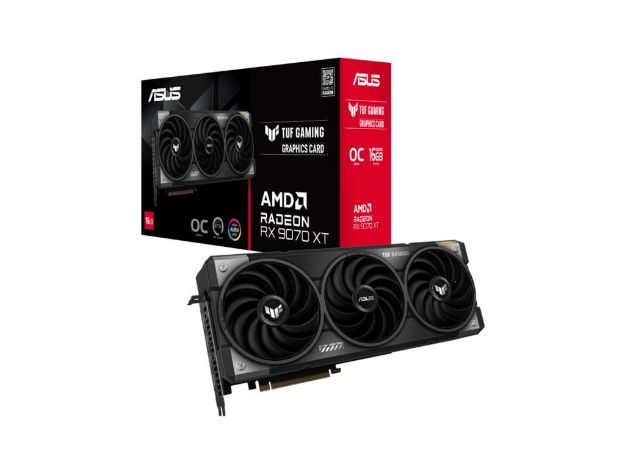 imagem de Placa de Video Asus Radeon Rx 9070 Xt 16gb Gddr6 256 Bits - Tuf-Rx9070xt-O16g-Gaming