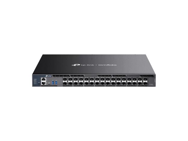 imagem de Switch Tplink Gerenciavel L3 Empilhavel de 26 Portas Sfp+ 10g e 6 Portas Sfp28 25g Sx6632yf - Tpn0458