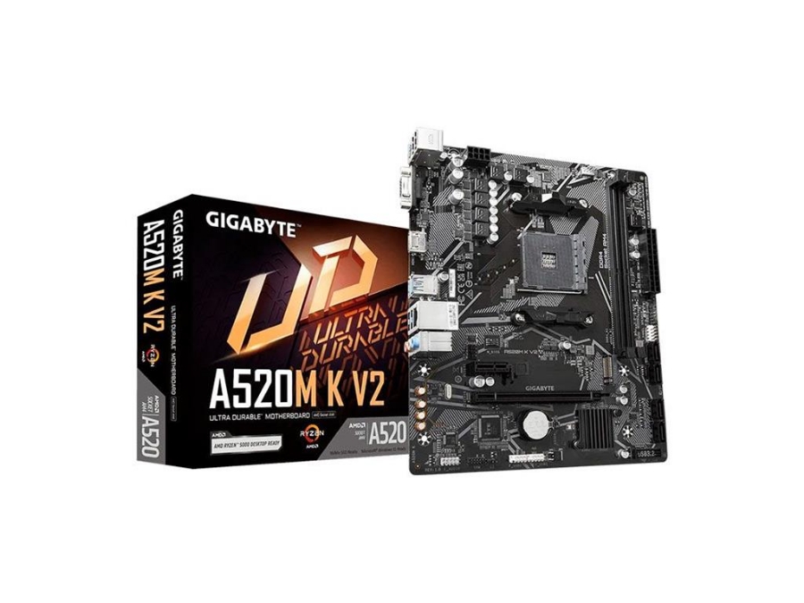 imagem de Placa Mae Gigabyte Amd (Am4) Ddr4 Micro Atx - A520m K V2 1.1
