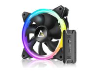 imagem de Kit com 3 Cooler P/ Gabinete Antec Neon 120mm Argb Preto - 0-761345-40023-7