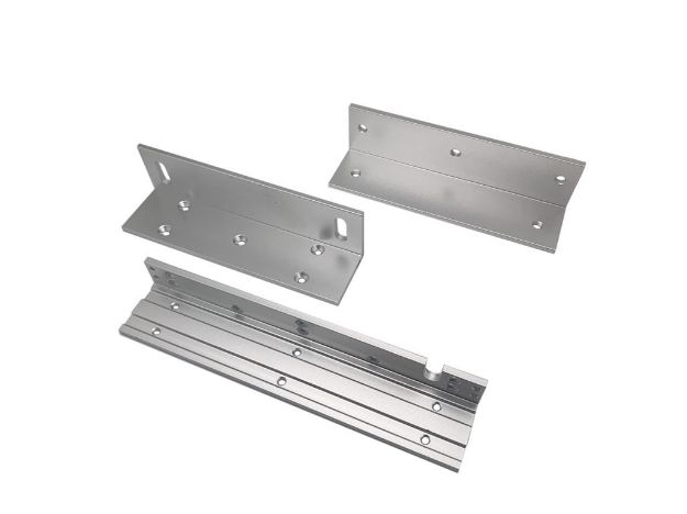 imagem de Suporte P/ Fechadura Eletromagnetica Hikvision Ds-K4h258d-Lz Porta Dupla