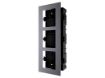 imagem de Gabinete de Embutir Hikvision Ds-Kd-Acf3/Plastic c/ 3 Modulos P/ Ds-Kd8003-Ime1