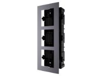 imagem de Gabinete Plastico Embutir Hikvision Ds-Kd-Acf3 c/ 3 Modulos P/ Ds-Kd8003-Ime1
