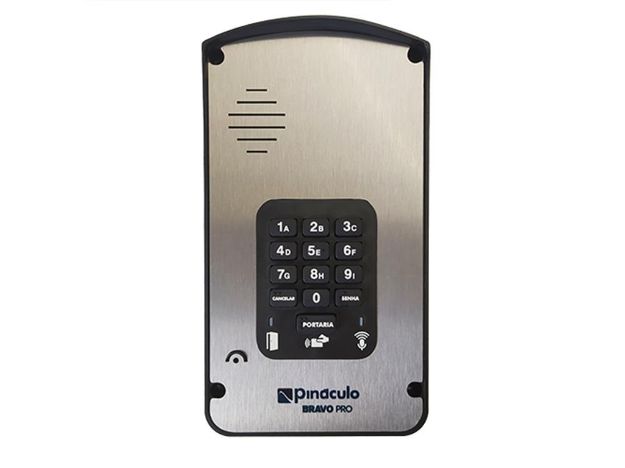 imagem de Interfone Condominial com Chamada Direto No Celular Dos Moradores Pinaculo/Hicond Bravo Pro para Ate 4.000 Apto/Residenc