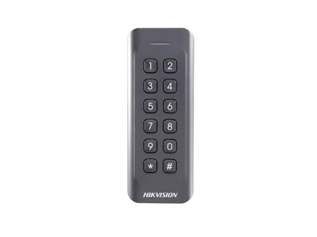 imagem de Leitor de Cartao C/Teclado Hikvision Ds-K1802mk (Mifare 13.56mhz)