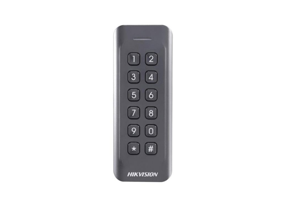 imagem de Leitor de Cartao C/Teclado Hikvision Ds-K1802mk (Mifare 13.56mhz)
