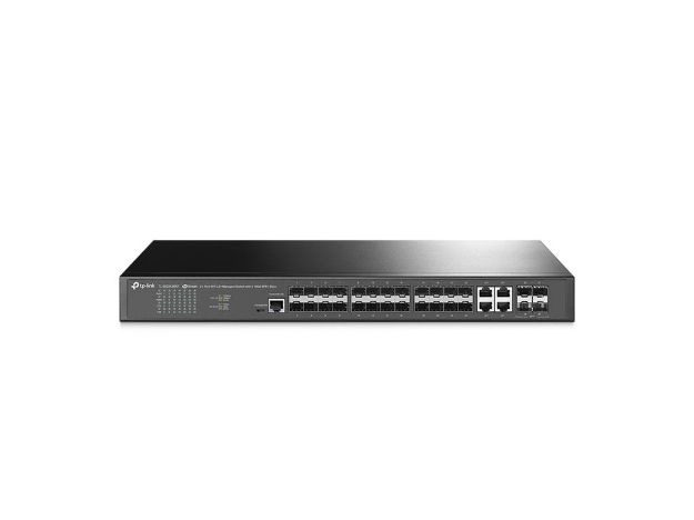 imagem de Switch Tp-Link Gerenciavel Tl-Sg3428xf Sfp L2+ de 24 Portas com 4 Slots 10ge Sfp+ Jetstream - Tpn0353