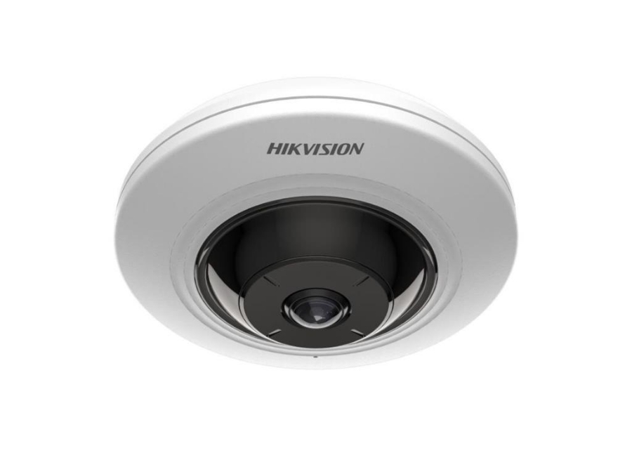 imagem de Camera Ip 5mp Hikvision Ds-2cd3956g2-Isu(1.05mm) Contagem de Pessoas, Fisheye e Acusense