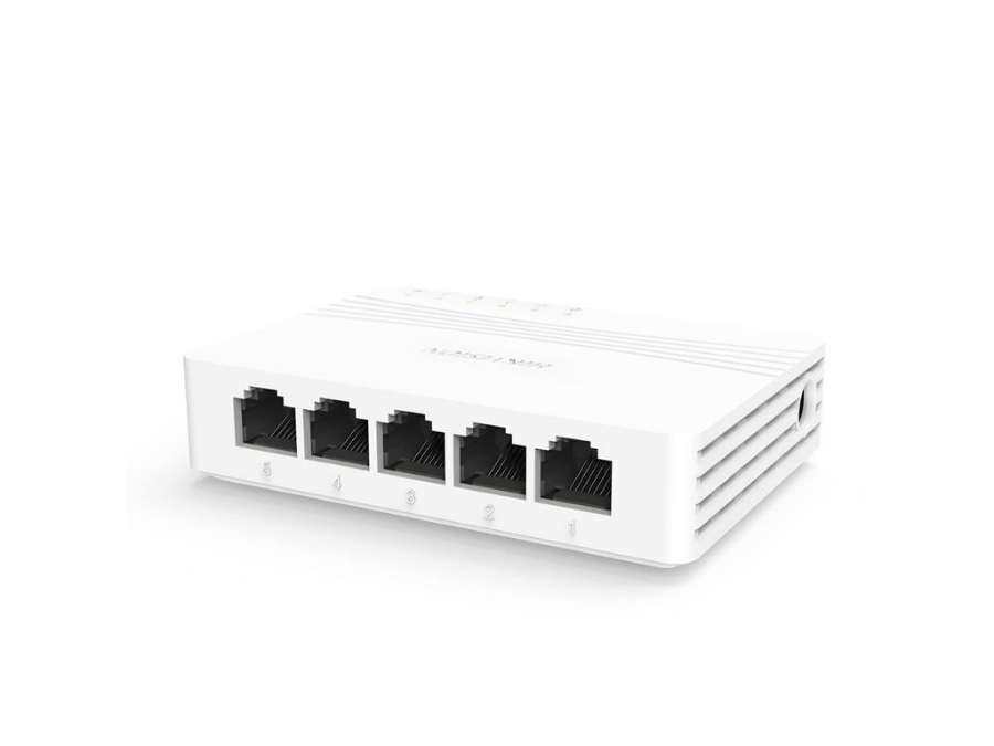 imagem de Switch Hikvision 5 Portas Gigabit 10/100/1000mbps Ds-3e0505d-O