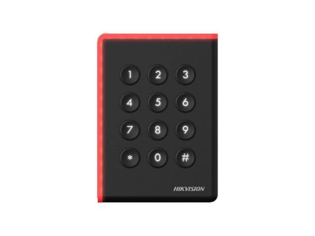 imagem de Leitor de Cartao C/Teclado Hikvision Ds-K1108amk (Mifare 13.56mhz)