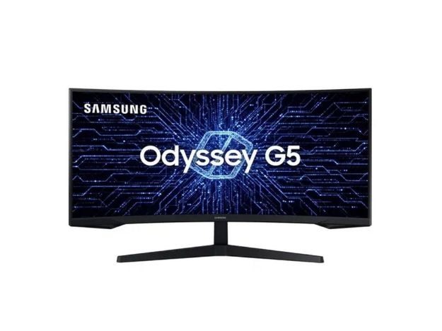 imagem de Monitor Samsung 34" Gamer Odyssey G5 Led/Va Uwqhd 165hz 1ms Hdmi Displayport Vesa - Lc34g55twwlmzd