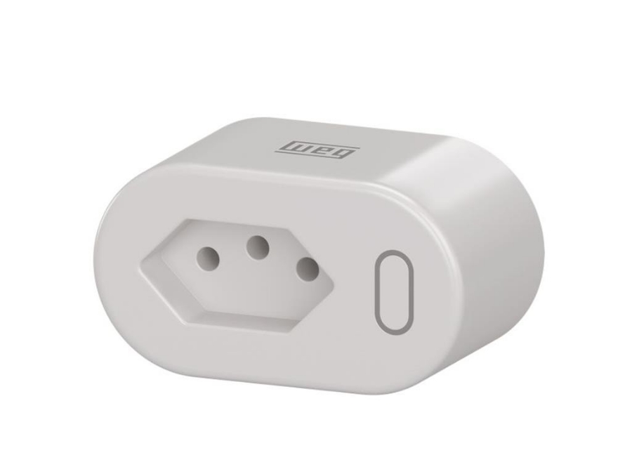 imagem de Tomada/Plugue Inteligente 10a Bivolt Wi-Fi Smart Plug Weg Home