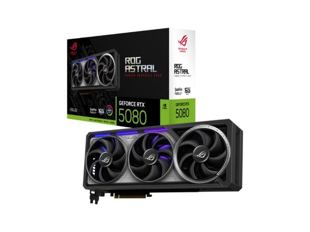 imagem de Placa de Video Asus Rog Astral Geforce Rtx 5080 Gddr7 256 Bits - Rog-Astral-Rtx5080-16g-Gaming