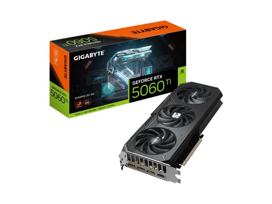 imagem de Placa de Video Gigabyte Geforce Rtx 5060 Ti Gaming Oc 8gb Gddr7 128 Bits - Gv-N506tgaming Oc-8gd