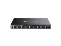imagem de Switch Tp-Link Sg6654xhp Gerenciavel L3 Empilhavel de 48 Portas Gigabit e 6 Slots Sfp+ de 10 Gbps - Tpn0439