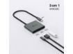 imagem de Hub 3 em 1 Usb Tipo C Uh3020c - Tpn0508