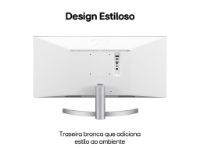 imagem de Monitor Lg 29" Led/Ips Full Hd 75hz 5ms Hdmi Ultrawide Vesa Alto Falante - 29wk600-W.Awzm