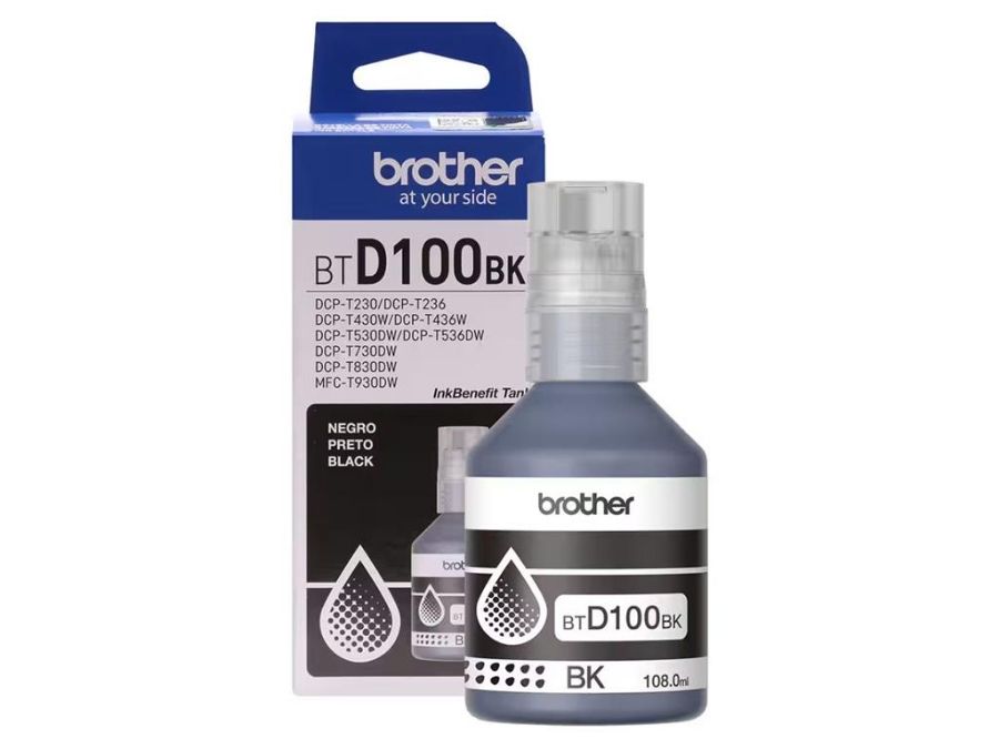 imagem de Refil de Tinta Brother Preto 108ml - Btd100bk