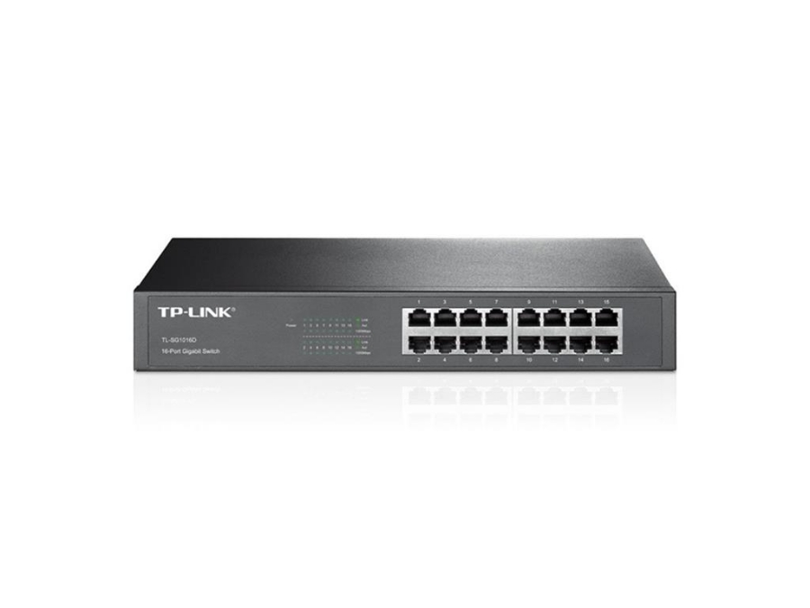 imagem de Switch Tp-Link Tl-Sg1016d 16 Portas Gigabit 10/100/1000 Mbps - Mtp0018