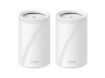 imagem de Kit 2 Roteadores Mesh Wi-Fi 7 2.5g Tri-Band Be11000 Deco Be65(2-Pack) - Tpn0467