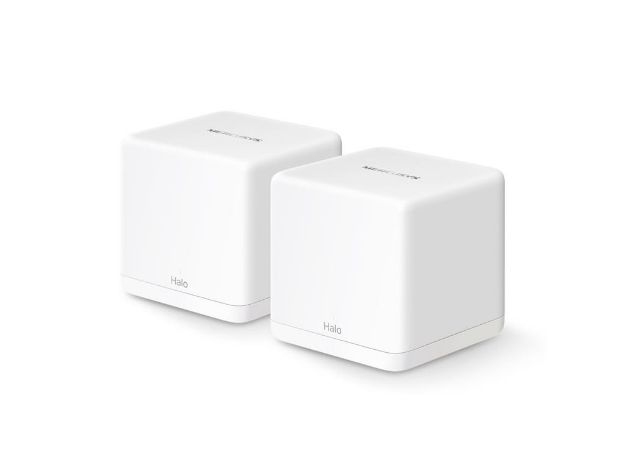 imagem de Kit 2 Pecas Sistema Mesh Ax1500 Wifi 6 Casa Completa Halo H60x - Mcs0051