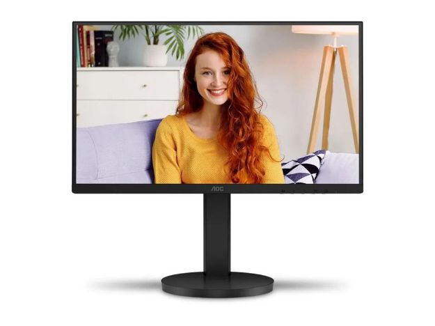 imagem de Monitor Aoc 21,5" Wled Full Hd 75hz 4ms Hdmi Vga Widescreen Va Vesa Ajuste de Altura - 22b3hmf