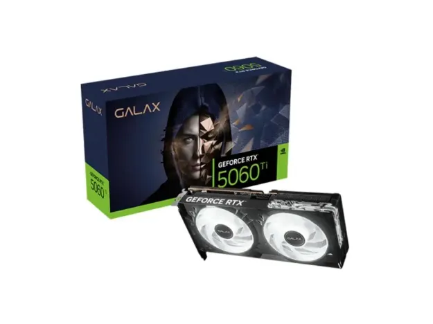 imagem de Placa de Video Galax Geforce Rtx 5060 Ti 1-Click Oc 8gb Gddr7 128 Bits - 56isn8mdcpct