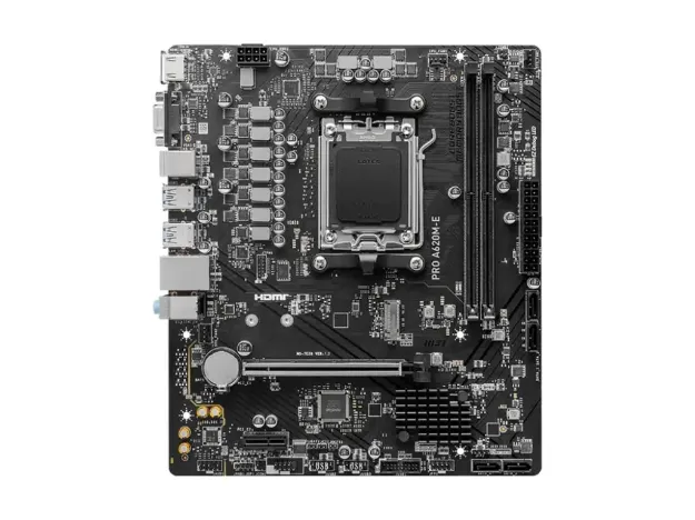 imagem de Placa Mae Msi Amd (Am5) Micro Atx Ddr5 - Pro A620m-E