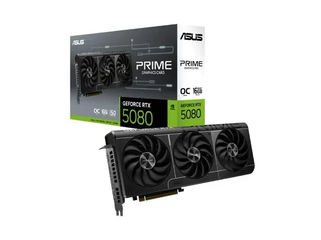 imagem de Placa de Video Asus Prime Geforce Rtx 5080 Oc 16gb Gddr7 256 Bits - Prime-Rtx5080-O16g