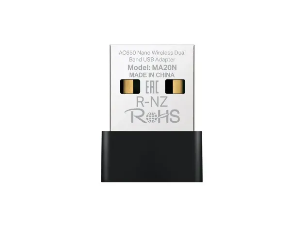 imagem de Adaptador Usb Wireless Dual Band Ac650 Nano - Ma20n - Mcs0054