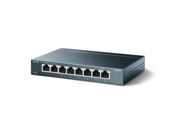 imagem de Switch Tp-Link de 8 Portas Gigabit Tl-Sg108 10/100/1000mbps