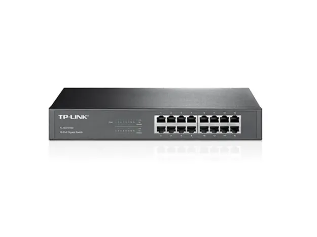 imagem de Switch Tp-Link Tl-Sg1016d 16 Portas Gigabit 10/100/1000 Mbps - Mtp0018