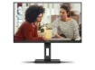 imagem de Monitor Aoc 23,8" W-Led Full Hd 100hz 4ms Vga Hdmi Dp Vesa Altura e Rotacao - 24e3qf/57
