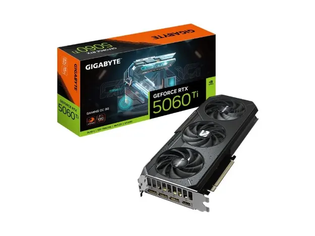 imagem de Placa de Video Gigabyte Geforce Rtx 5060 Ti Gaming Oc 8gb Gddr7 128 Bits - Gv-N506tgaming Oc-8gd