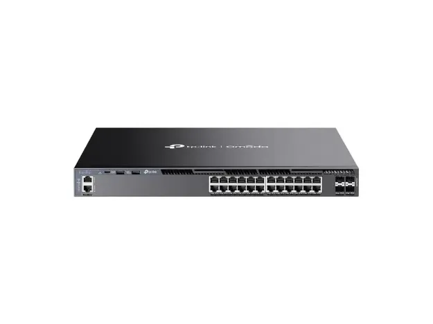 imagem de Switch Tp-Link Gerenciavel Sg6428x L3 28 Portas com 24 Portas Gigabit 4 Slots Sfp+ 10gbps - Tpn0443